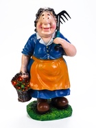 Садовая фигура из полистоуна «Баба с тяпкой», 63×23×27 см - Фото 16