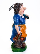 Садовая фигура из полистоуна «Баба с тяпкой», 63×23×27 см - Фото 18