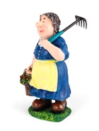 Садовая фигура из полистоуна «Баба с тяпкой», 63×23×27 см - Фото 21