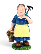 Садовая фигура из полистоуна «Баба с тяпкой», 63×23×27 см - Фото 22