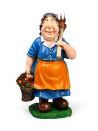 Садовая фигура из полистоуна «Баба с тяпкой», 63×23×27 см - Фото 10