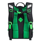 Рюкзак школьный эргоном.спинка Across 178 35*26*14 мал + пен, меш сер/зел 24-178-3 - фото 24359152