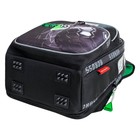 Рюкзак школьный эргоном.спинка Across 178 35*26*14 мал + пен, меш сер/зел 24-178-3 - фото 24359154