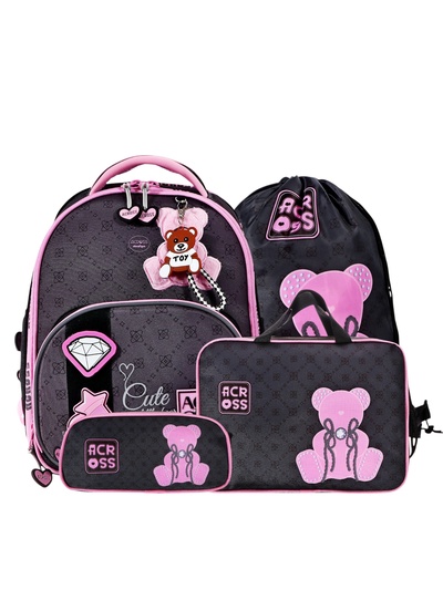 Рюкзак школьный 37×28×12 см, эргономичная спинка, Across 194