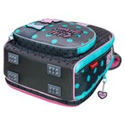 Рюкзак школьный эргоном.спинка Across 194 37*28*12 дев + пен, меш сер/роз 24-194-8 - фото 24359204