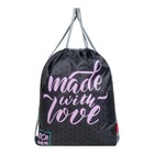 Рюкзак школьный эргоном.спинка Across 194 37*28*12 дев + пен, меш сер/роз 24-194-8 - фото 24359205