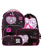 Рюкзак школьный 37×28×12 см, эргономичная спинка, Across 194 - Фото 1