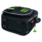 Рюкзак школьный эргоном.спинка Across 194 37*28*12 мал + пен, меш чер/зел 24-194-5 - фото 24359293