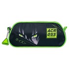 Рюкзак школьный эргоном.спинка Across 194 37*28*12 мал + пен, меш чер/зел 24-194-5 - фото 24359295