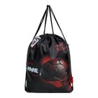 Рюкзак школьный эргоном.спинка Across 194 37*28*12 мал + пен, меш чер/кр 24-194-4 - фото 24359303