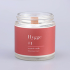 Свеча ароматическая "Hygge" #1 Вишнёвый мусс , соевый воск, в банке, 90 г - Фото 11