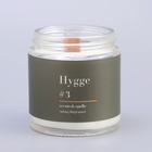 Свеча ароматическая "Hygge" #3 Табак/бергамот, соевый воск, в банке, 90 г - Фото 11