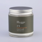 Свеча ароматическая "Hygge" #3 Табак/бергамот, соевый воск, в банке, 90 г - Фото 13