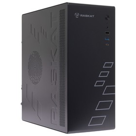 Компьютер Raskat Standart 300, i3 10100, 8 Гб, SSD 240 Гб, Intel UHD, noOS, чёрный