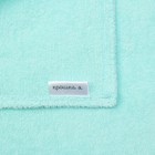 Полотенце-уголок махровый "Крошка Я" 85*85 см, цв.нежно-бирюзовый, 100% хл, 320 г/м2 - фото 24527537