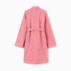 Халат женский махровый «Экономь и Я», размер 40-42, пыльно-розовый, хлопок, 320 г/м² - Фото 9