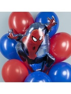 Воздушный шар фольгированный 31" «Человек Паук в полёте», фигура 10551483