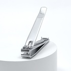 Кусачки-книпсер педикюрные, с выдвижной пилкой, 8,5 см, цвет серебристый, SZZ-19-D Metzger - фото 24554844