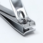 Кусачки-книпсер педикюрные, с выдвижной пилкой, 8,5 см, цвет серебристый, SZZ-19-D Metzger - фото 24554847