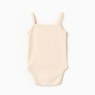 Комплект Боди для девочки «Крошка Я» Oranges 2 шт., рост 80-86, цвет молочный, зеленый