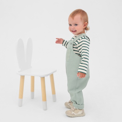 Лонгслив Крошка Я Oranges, рост 80-86 см, молочный