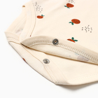 Боди с дл. рукавом Крошка Я Oranges  р. 62-68, молочный 9834511