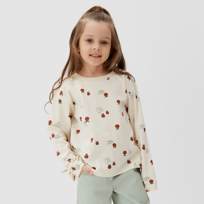 Лонгслив для девочки KAFTAN: Oranges, размер 36 (134-140 см)