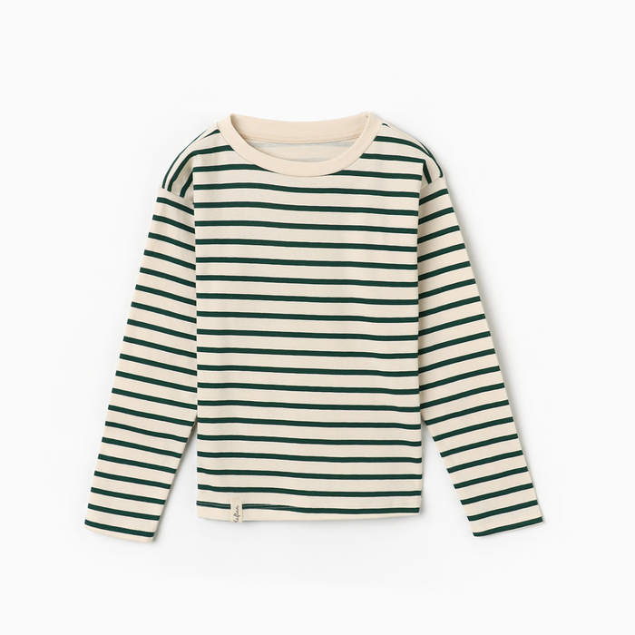 Лонгслив детский KAFTAN «Полоска», размер 34 (122-128 см)