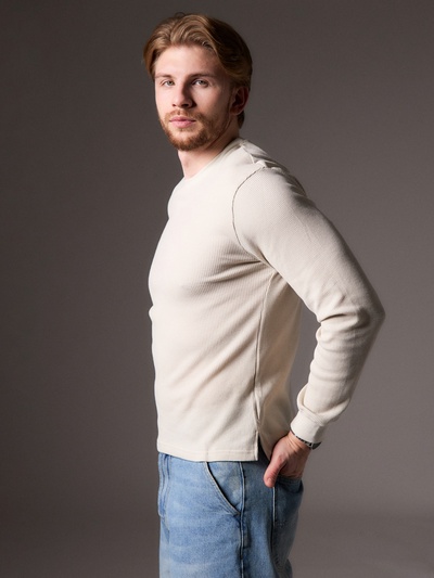 Джемпер мужской MIST Men's classic, размер 48, бежевый