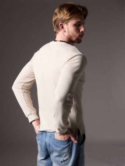 Джемпер мужской MIST Men's classic, размер 48, бежевый