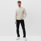Джемпер мужской MIST Men's classic, размер 56, бежевый - Фото 2