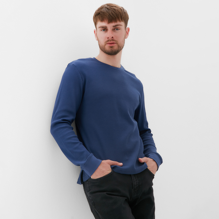Джемпер мужской MIST Men's classic, размер 48, синий - Фото 1