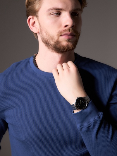 Джемпер мужской MIST Men's classic, размер 50, синий