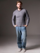 Джемпер мужской MIST Men's classic, размер 48, серый - Фото 3