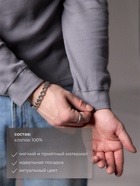 Джемпер мужской MIST Men's classic, размер 54, серый - Фото 5