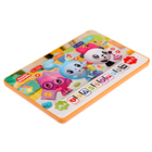 Обучающий мини-планшет «Малышарики», 100 песен, стихов, фраз героев, на батарейках - фото 24359483