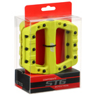 Педали STG BC-PD227, пластик, пром. подшипник, цвет светло-зелёный - фото 24432881