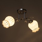 Люстра "Оста" 2х60Вт Е27 Хром - фото 24488259