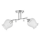 Люстра "Оста" 2х60Вт Е27 Хром - фото 24488261