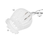 Люстра "Оста" 2х60Вт Е27 Хром - фото 24488262