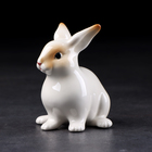 Сувенир «Кролик декоративный», 9х9х10 см, ручная работа, фарфор - фото 24394368