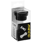 Каретка Neco BB401, (BSA) Hollowtech ll, черный - фото 24433024