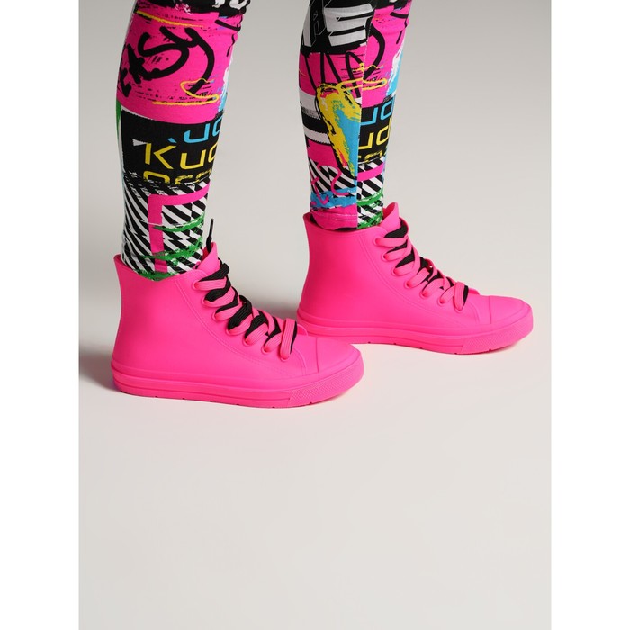 Ботинки резиновые для девочки PlayToday, размер 35 - Фото 1