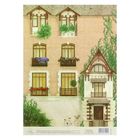 Декупажная карта "Домик" - Фото 1