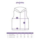 Жилет утеплённый для мальчика PlayToday, рост 116 см - Фото 11