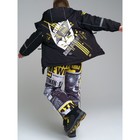 Комплект зимний для мальчика PlayToday: куртка и полукомбинезон, рост 134 см - Фото 4