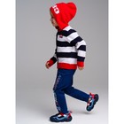 Кардиган в полоску с капюшоном для мальчика PlayToday, рост 98 см - Фото 5
