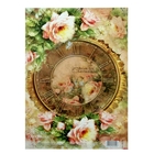 Декупажная карта "Время для счастья" - Фото 1