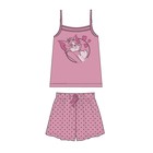 Пижама для девочки PlayToday: майка и шорты, рост 128 см - Фото 3