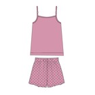Пижама для девочки PlayToday: майка и шорты, рост 128 см - Фото 4